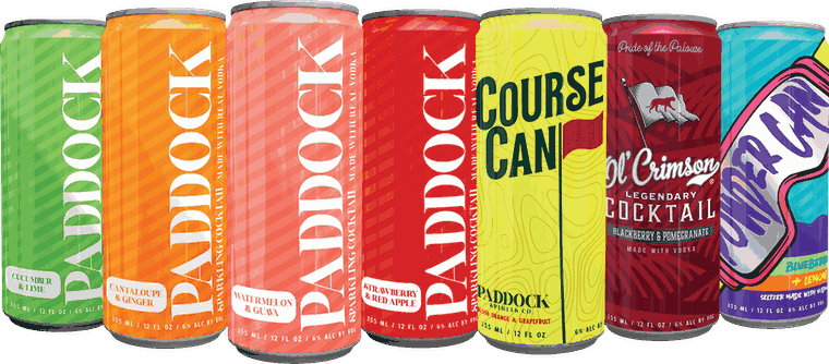 Paddock Spirits Co canned cocktails